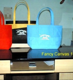 Laminated Fancy Canvas Bags